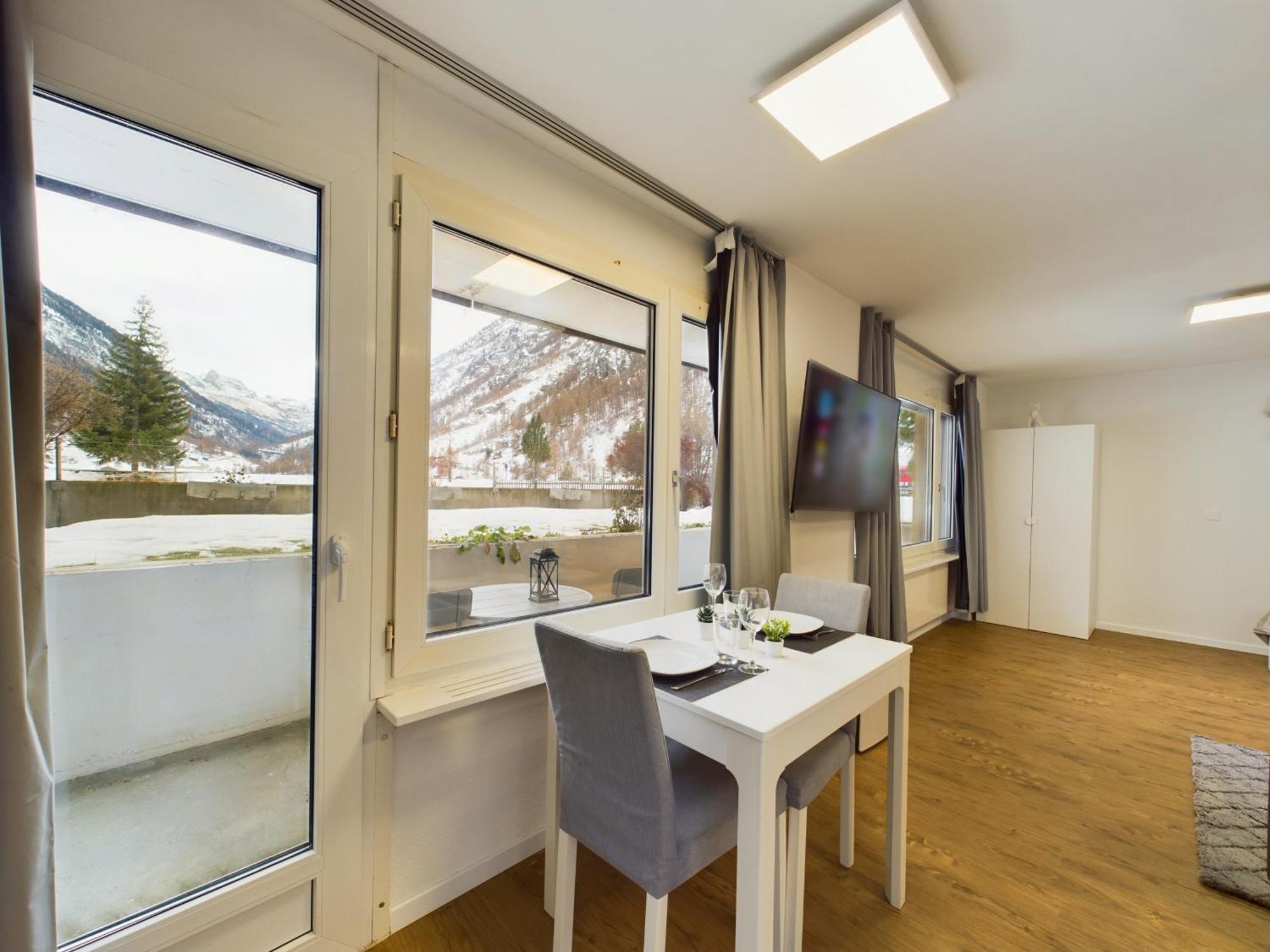 Breathtaking View Apartment Near Zermatt With Parking เทช ภายนอก รูปภาพ