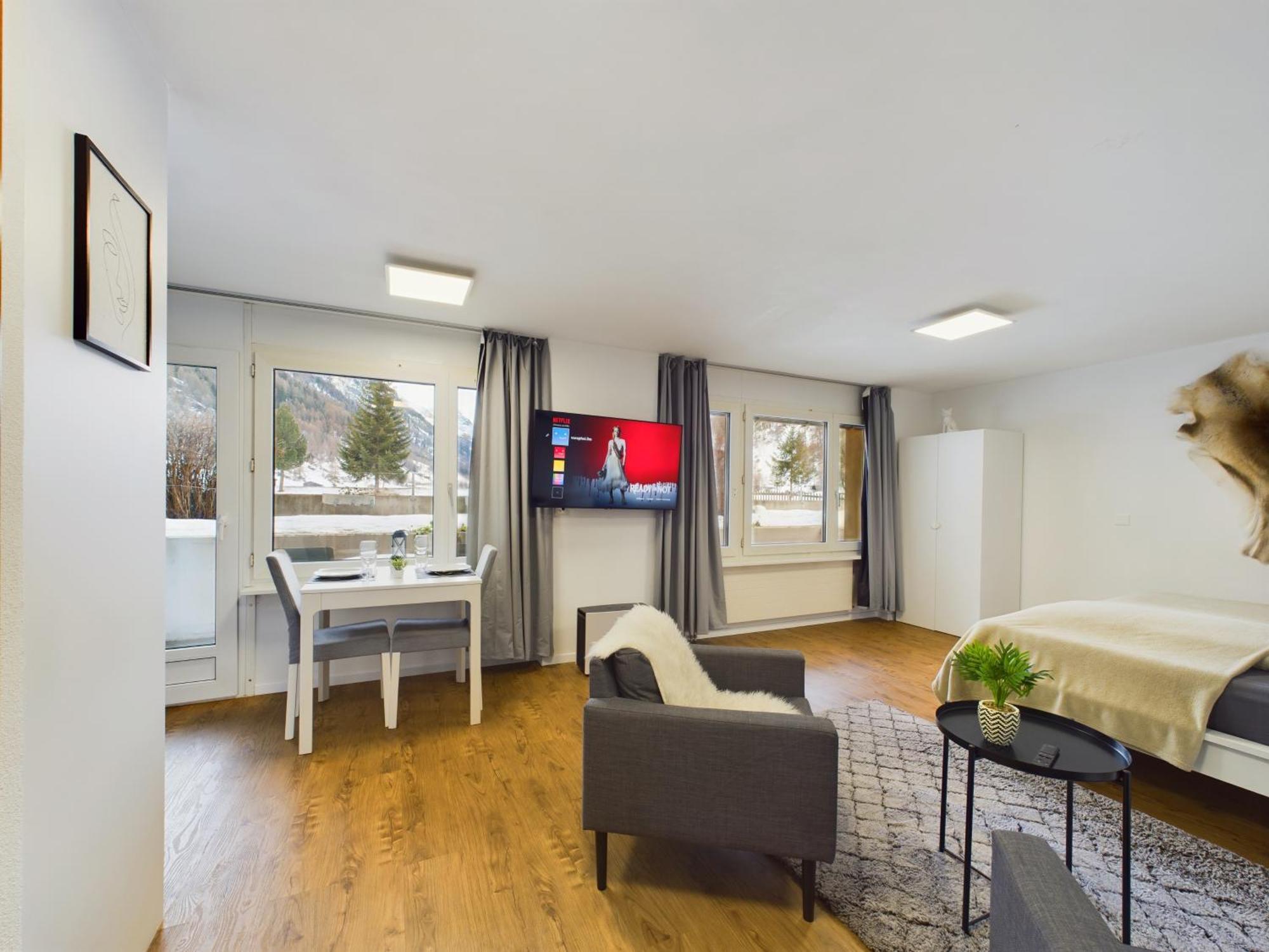 Breathtaking View Apartment Near Zermatt With Parking เทช ภายนอก รูปภาพ
